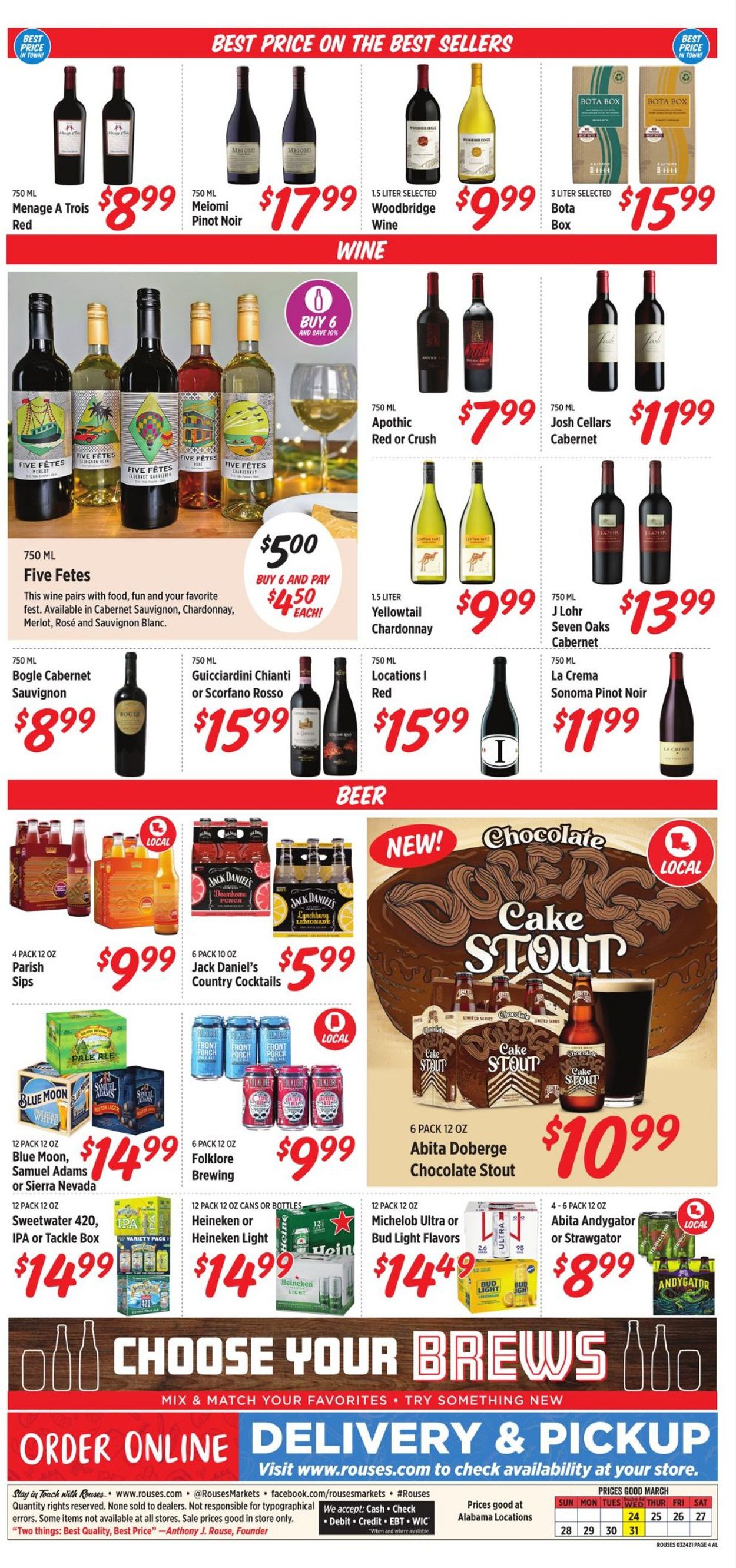 Rouses Weekly Ad Circular - valid 03/24-03/31/2021 (Page 4)
