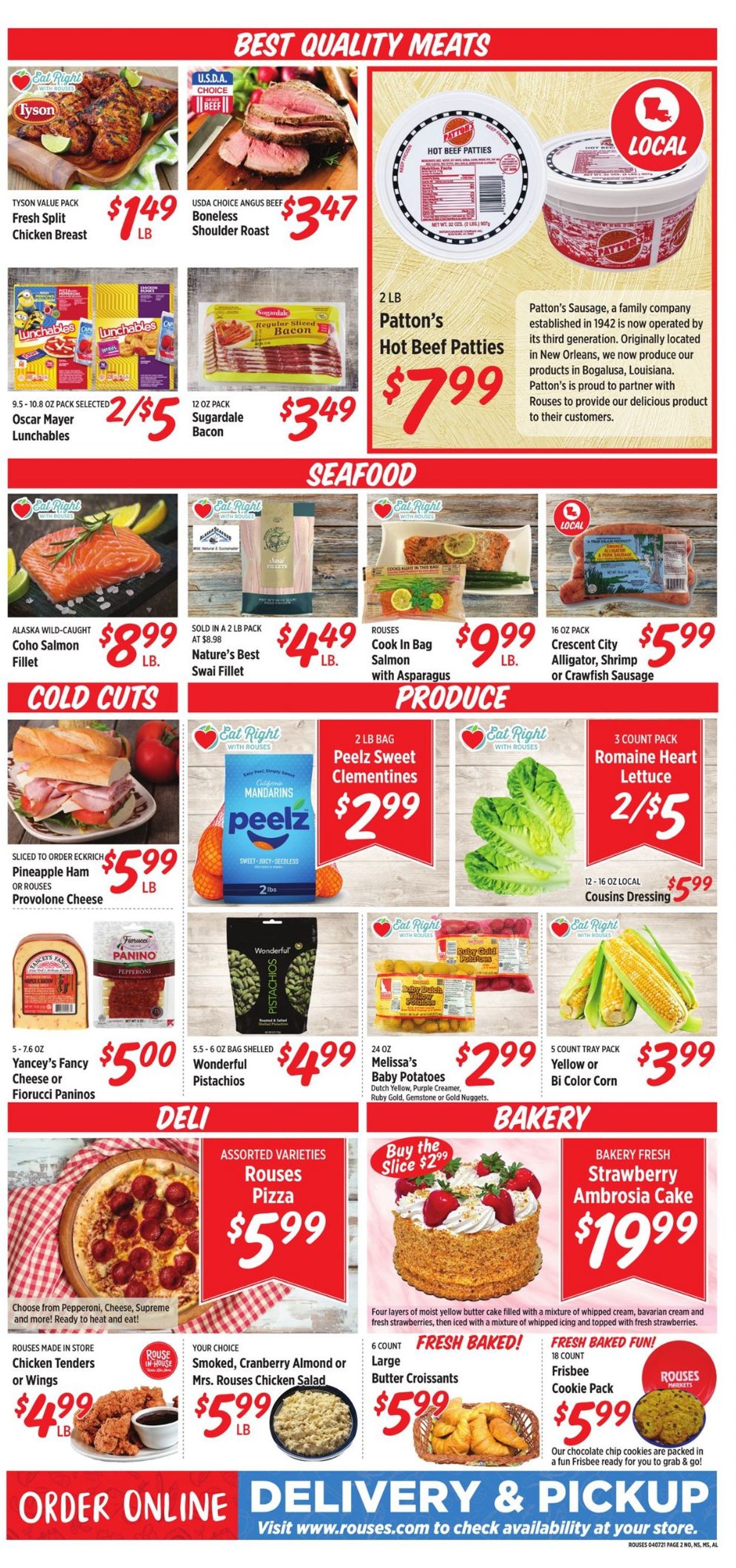 Rouses Weekly Ad Circular - valid 04/07-04/14/2021 (Page 4)