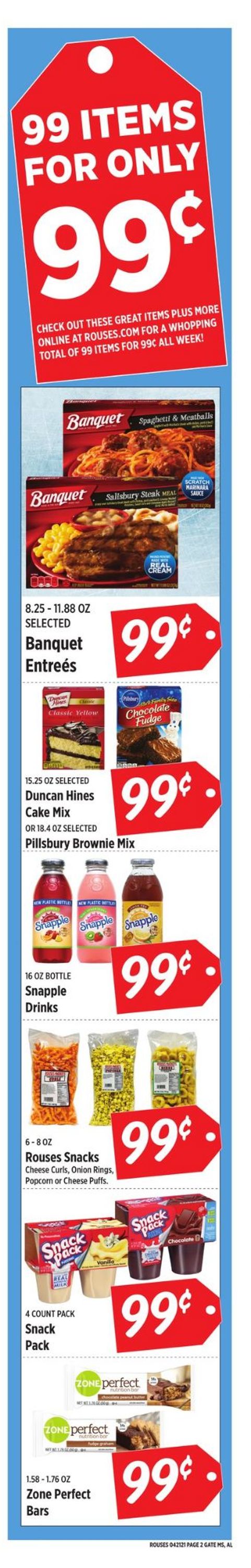 Rouses Weekly Ad Circular - valid 04/21-04/28/2021 (Page 2)