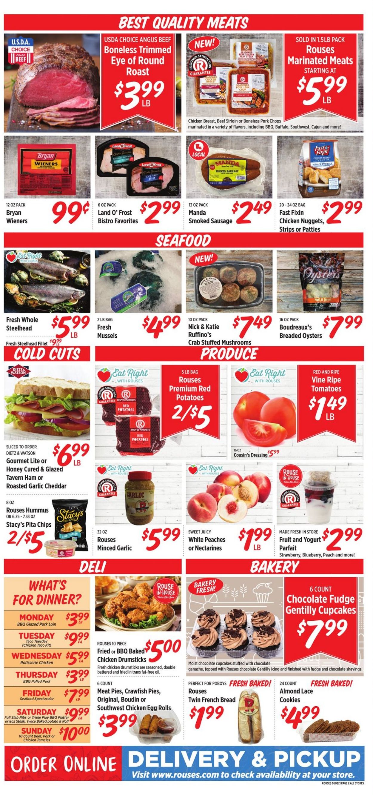 Rouses Weekly Ad Circular - valid 06/02-06/09/2021 (Page 2)