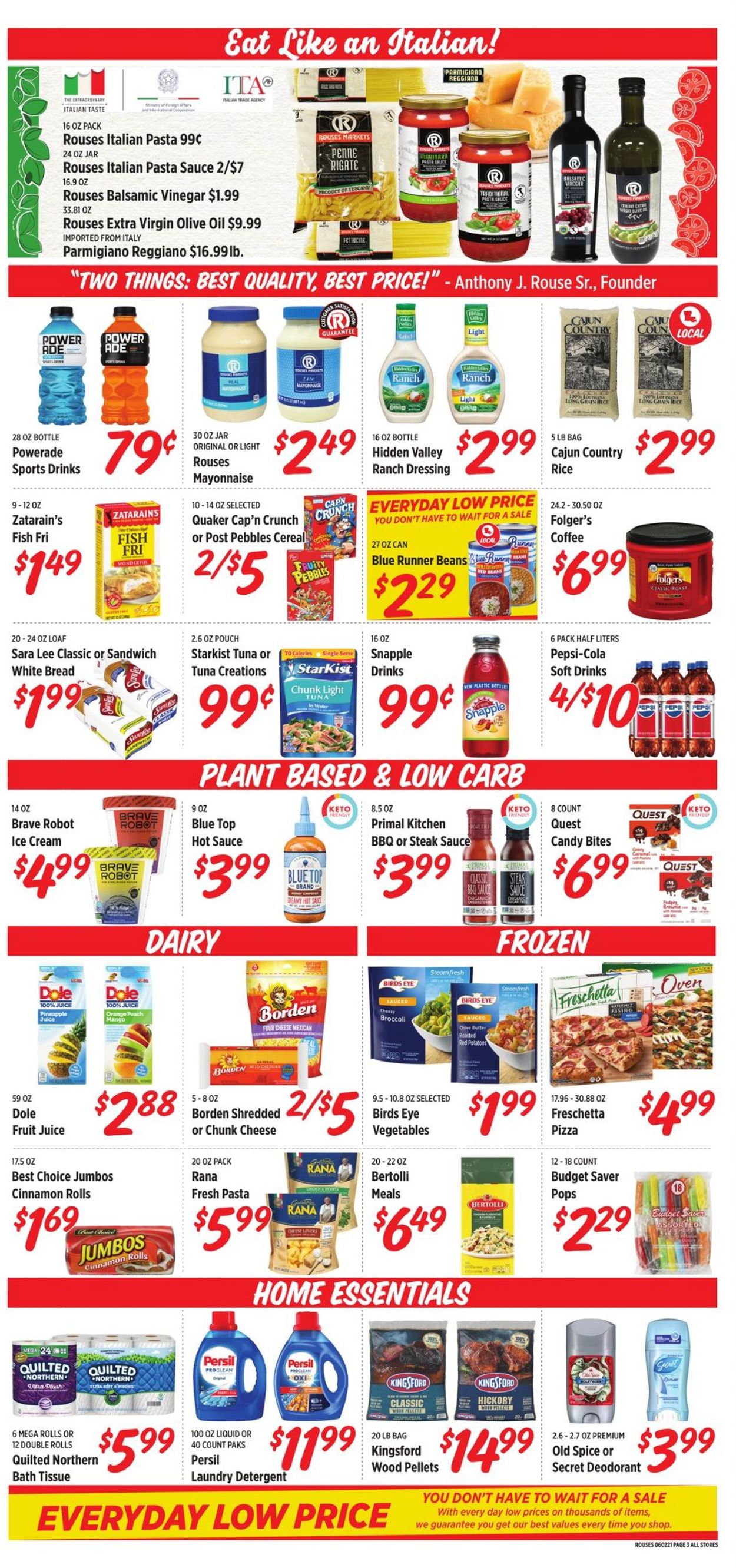 Rouses Weekly Ad Circular - valid 06/02-06/09/2021 (Page 3)
