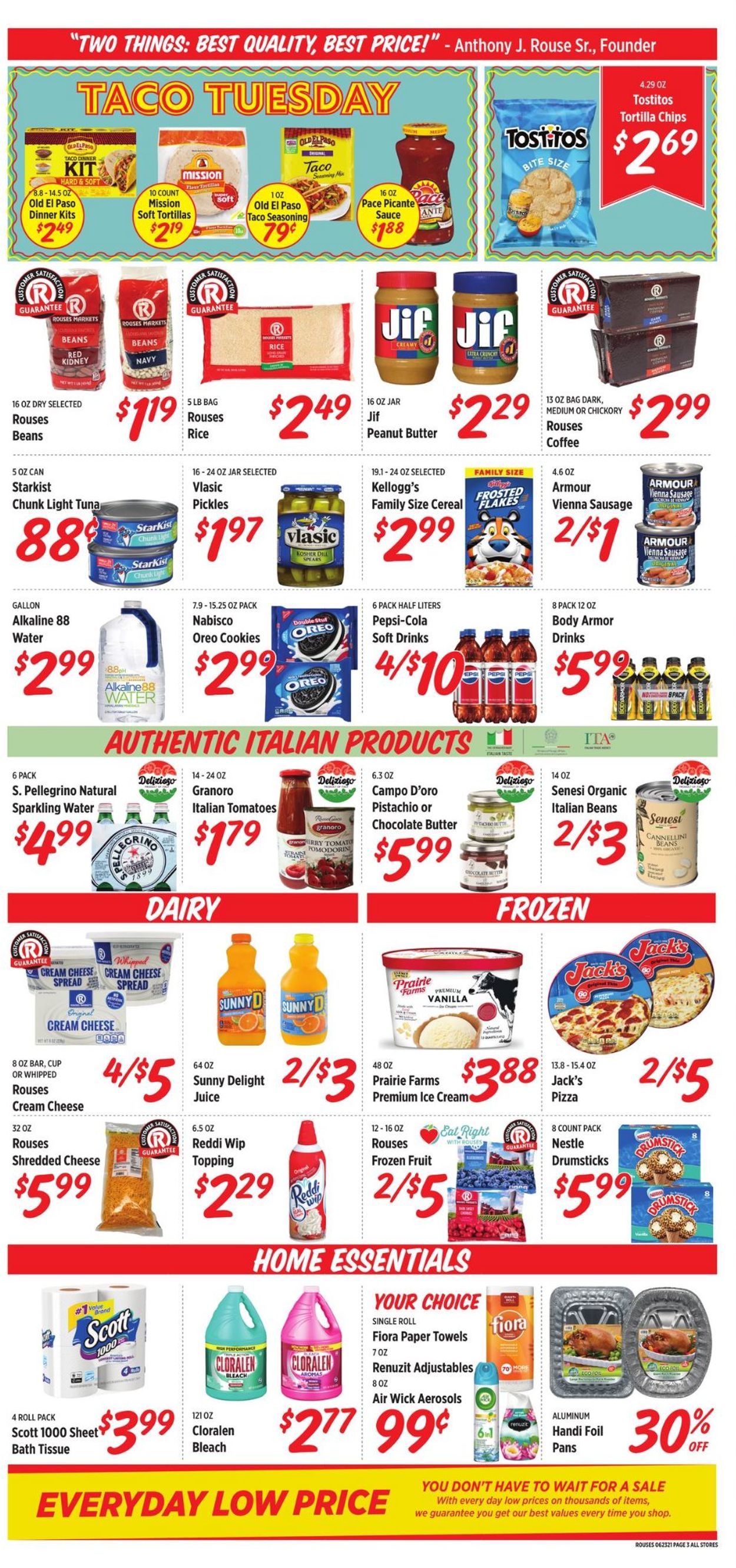 Rouses Weekly Ad Circular - valid 06/23-06/30/2021 (Page 5)