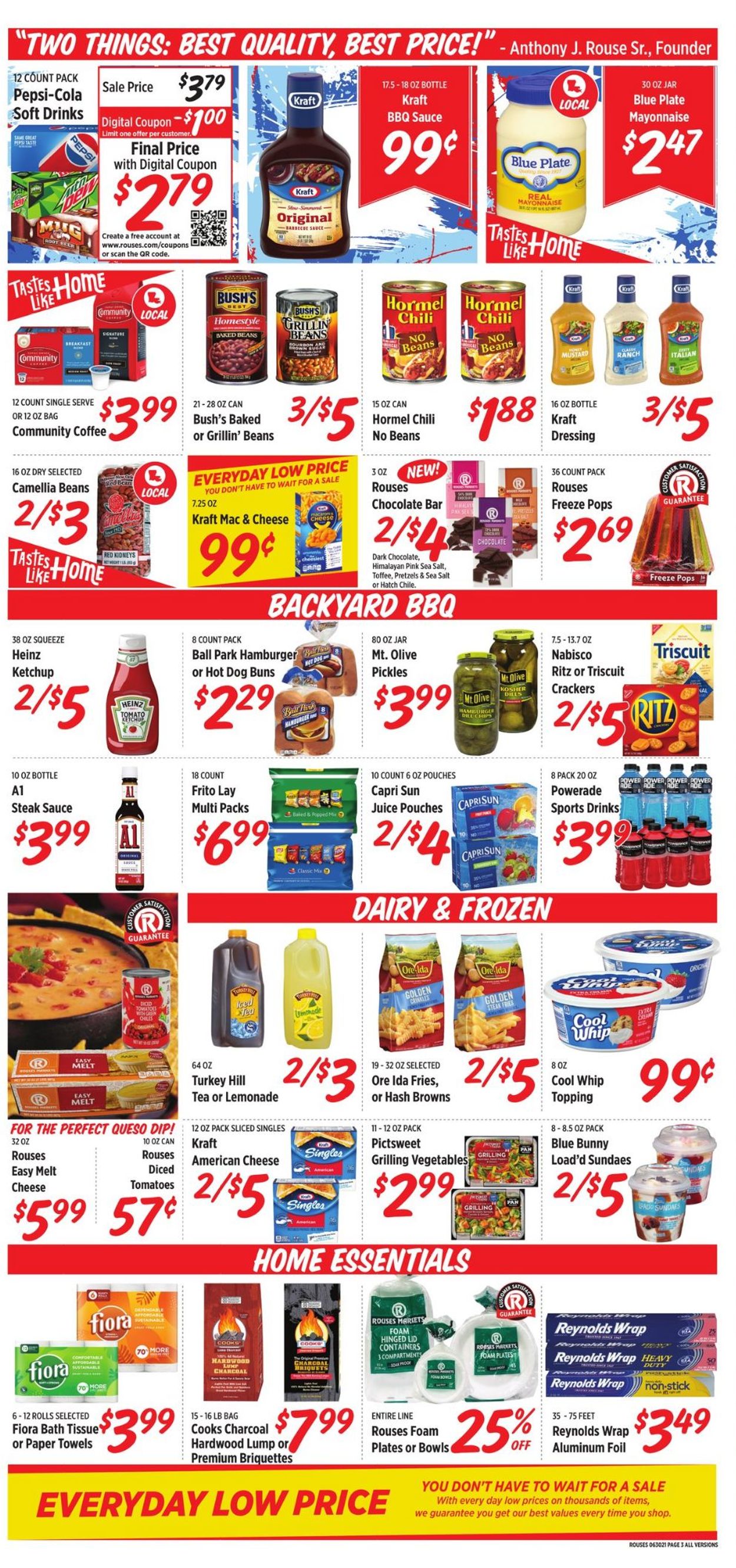 Rouses Weekly Ad Circular - valid 06/30-07/07/2021 (Page 3)