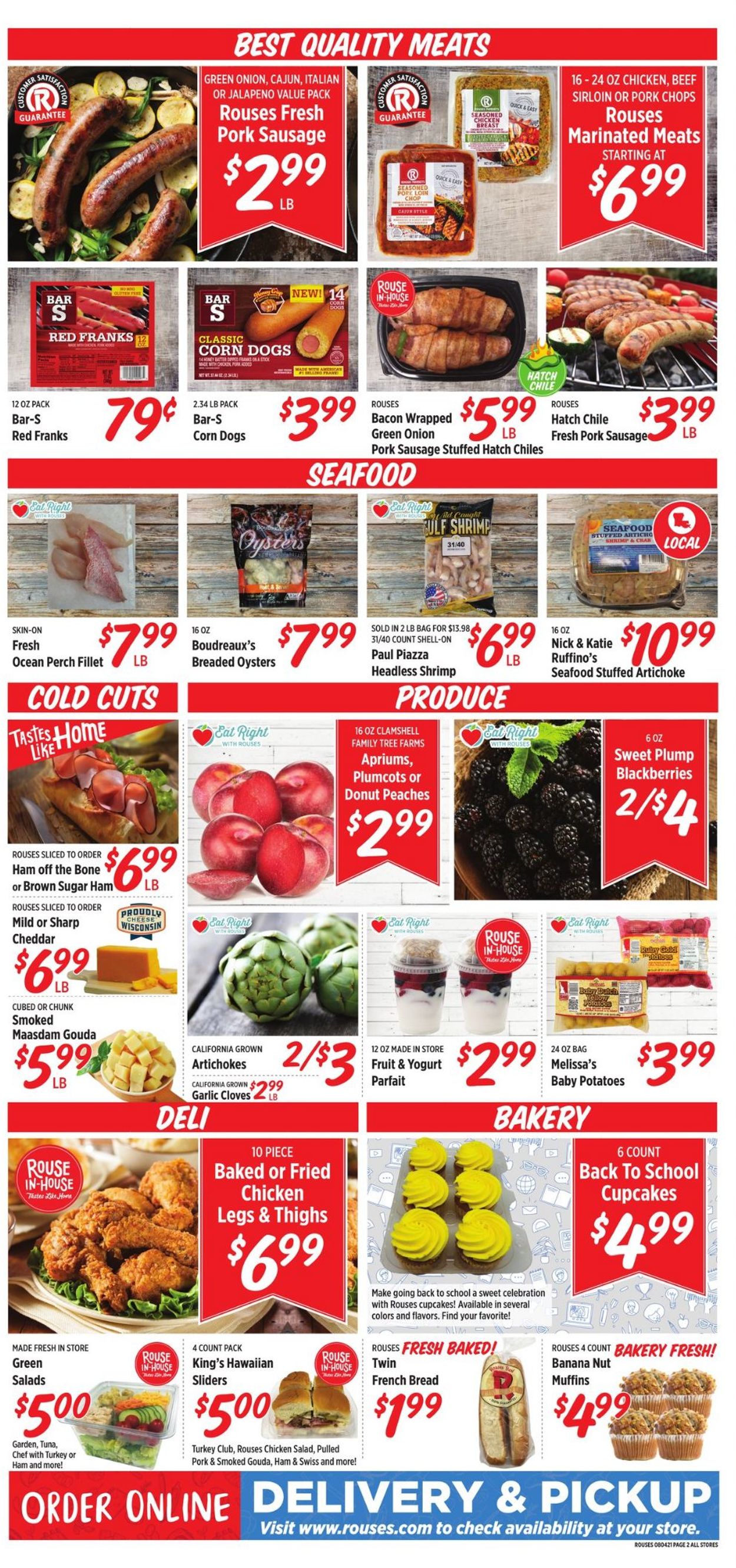 Rouses Weekly Ad Circular - valid 08/04-08/11/2021 (Page 4)