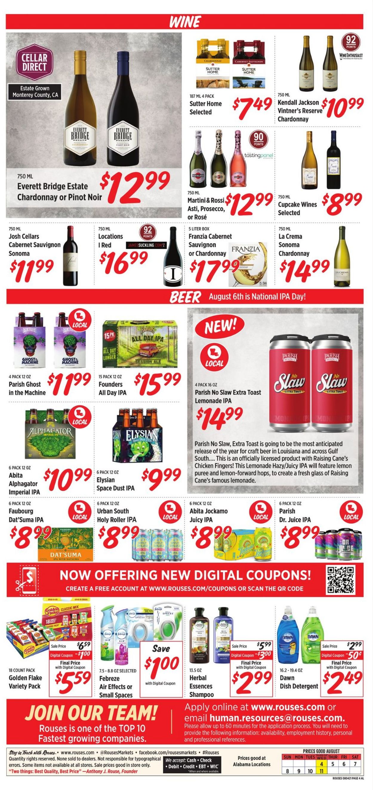 Rouses Weekly Ad Circular - valid 08/04-08/11/2021 (Page 6)