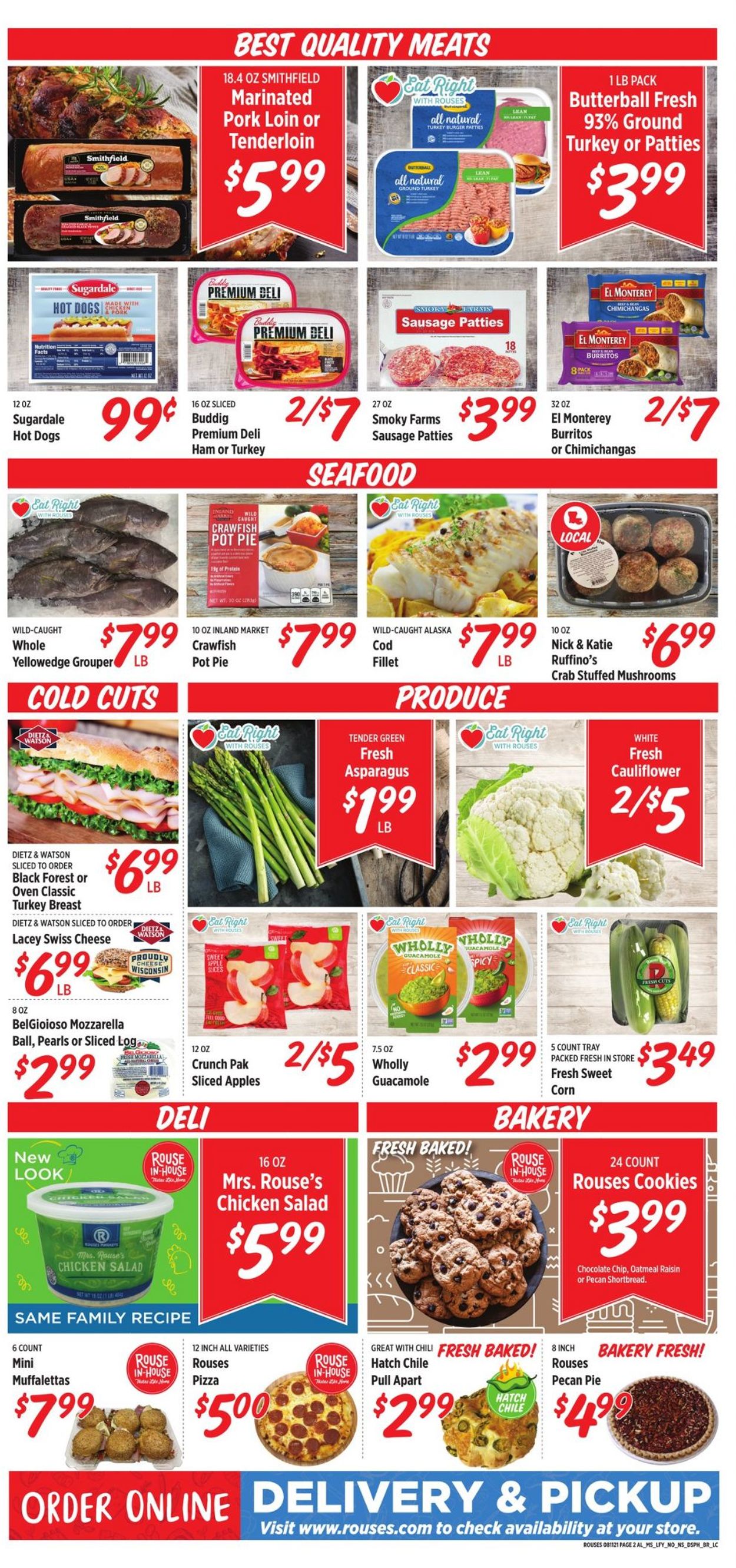 Rouses Weekly Ad Circular - valid 08/11-08/18/2021 (Page 4)