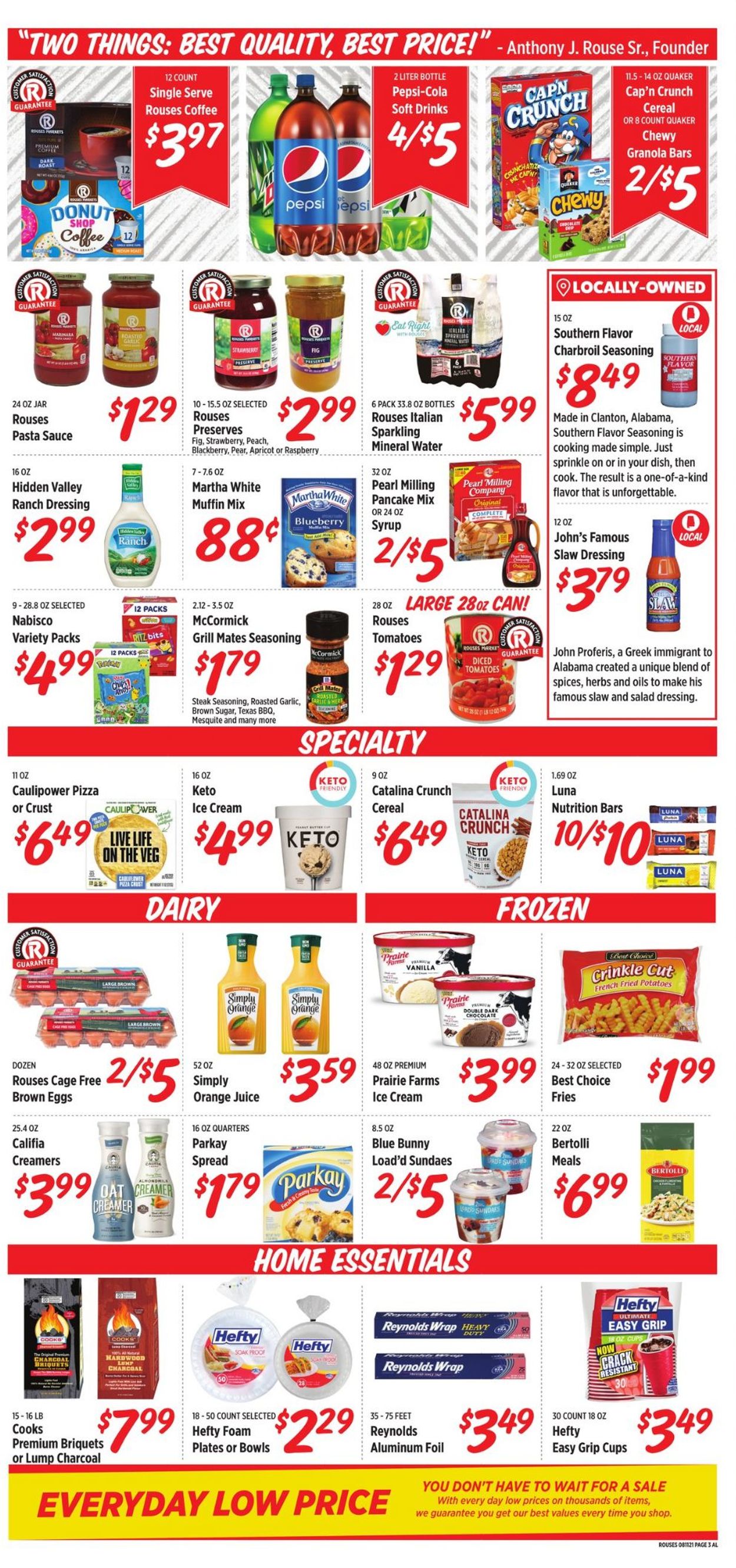 Rouses Weekly Ad Circular - valid 08/11-08/18/2021 (Page 5)