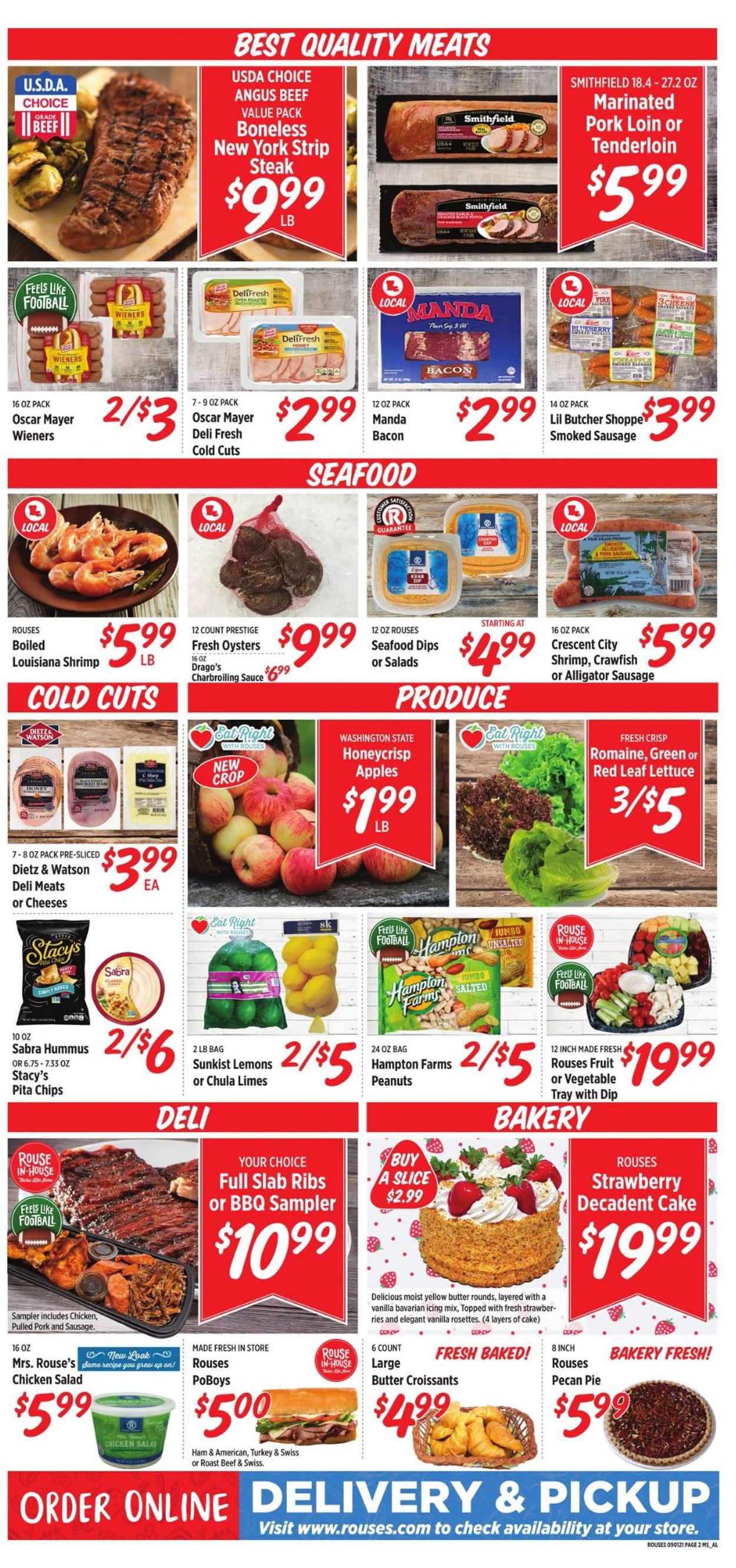 Rouses Weekly Ad Circular - valid 09/01-09/08/2021 (Page 2)