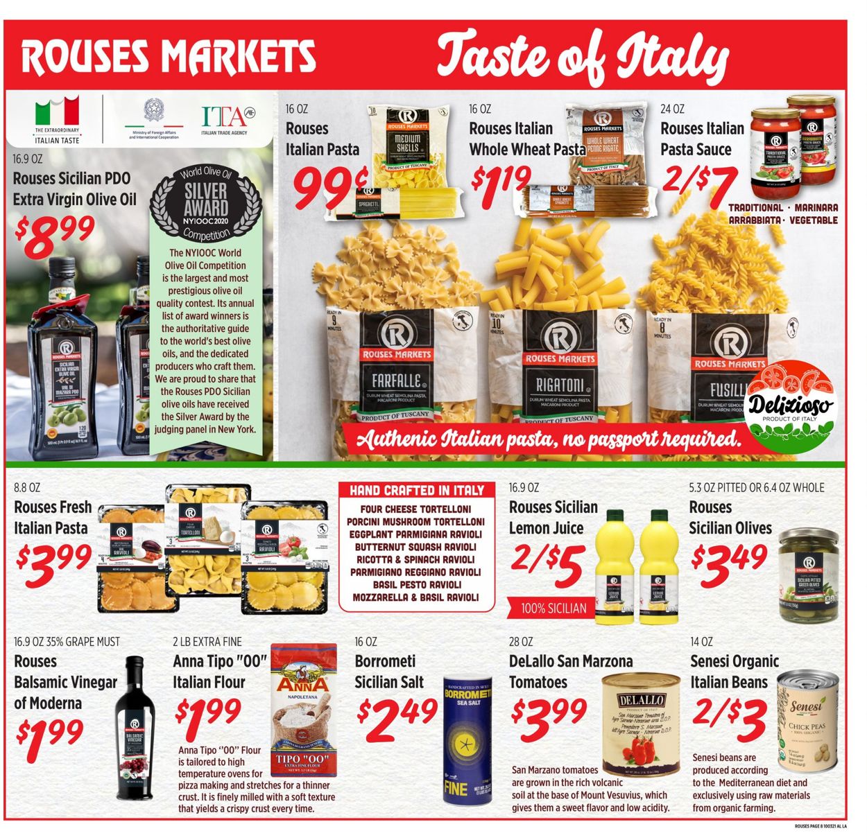 Rouses Weekly Ad Circular - valid 09/29-10/27/2021 (Page 8)