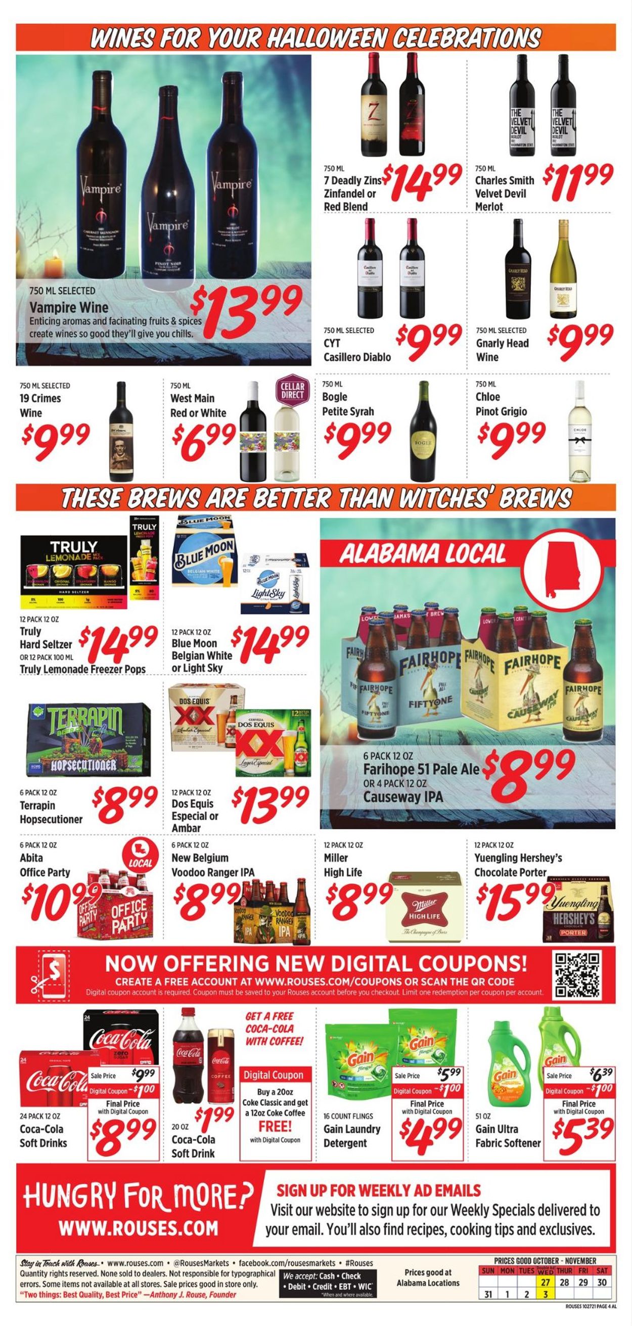 Rouses Weekly Ad Circular - valid 10/27-11/03/2021 (Page 6)