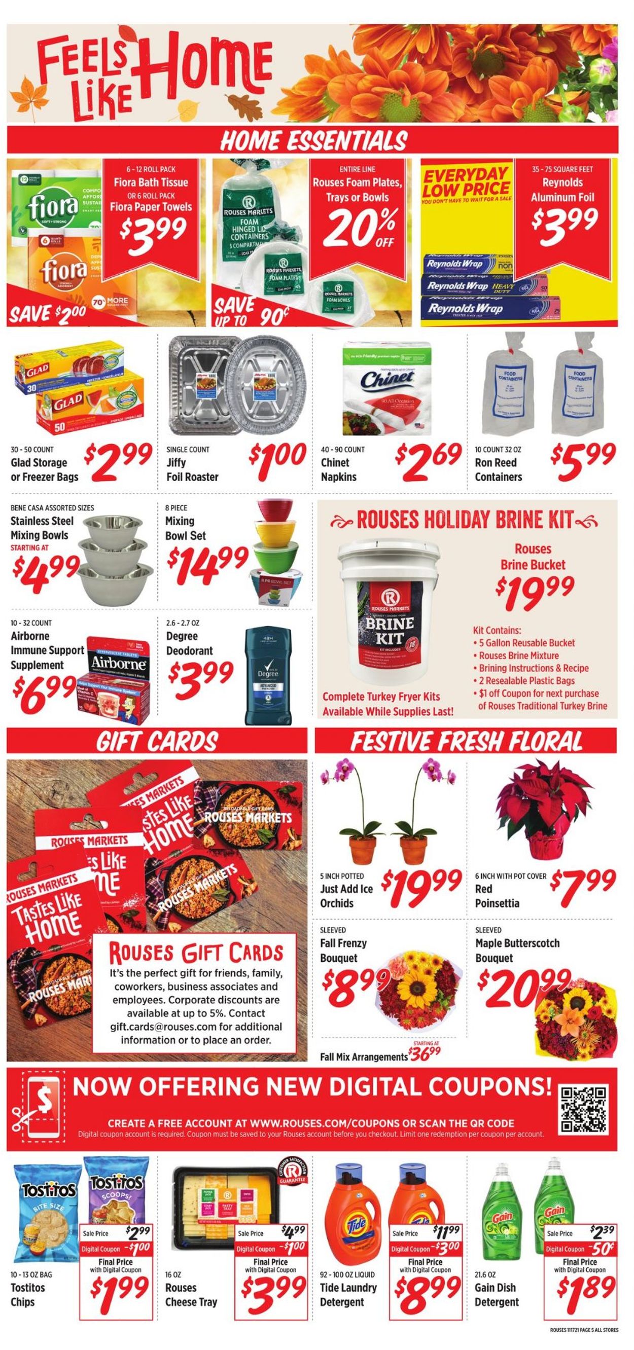 Rouses THANKSGIVING 2021 Weekly Ad Circular - valid 11/17-11/25/2021 (Page 5)
