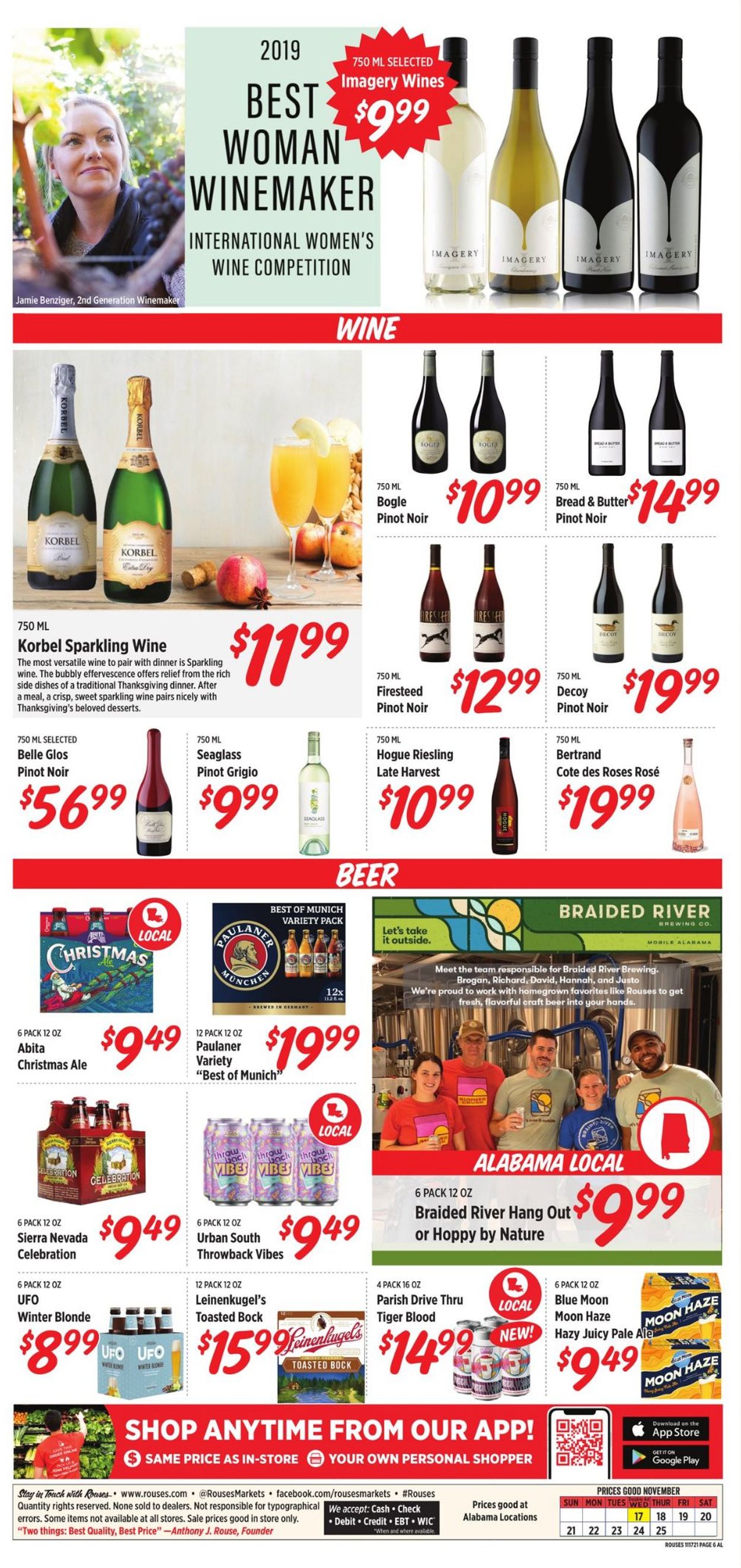 Rouses THANKSGIVING 2021 Weekly Ad Circular - valid 11/17-11/25/2021 (Page 6)