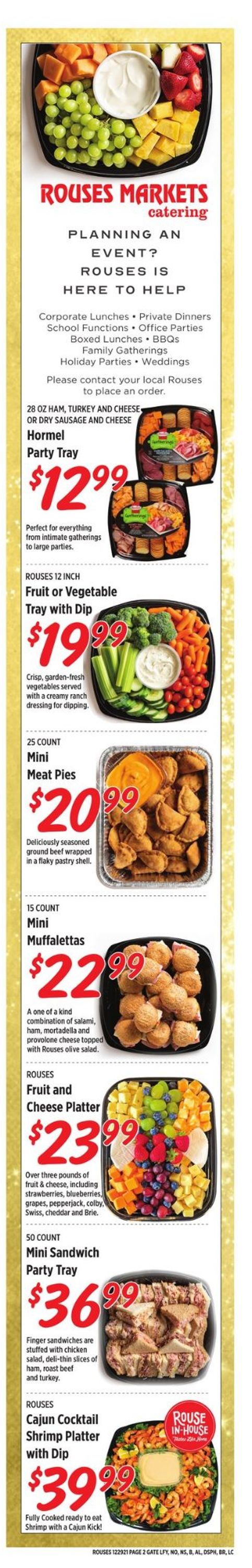 Rouses Weekly Ad Circular - valid 12/29-01/05/2022 (Page 2)