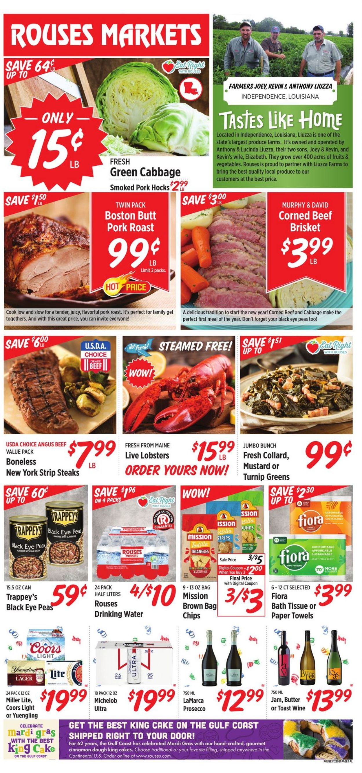 Rouses Weekly Ad Circular - valid 12/29-01/05/2022 (Page 3)