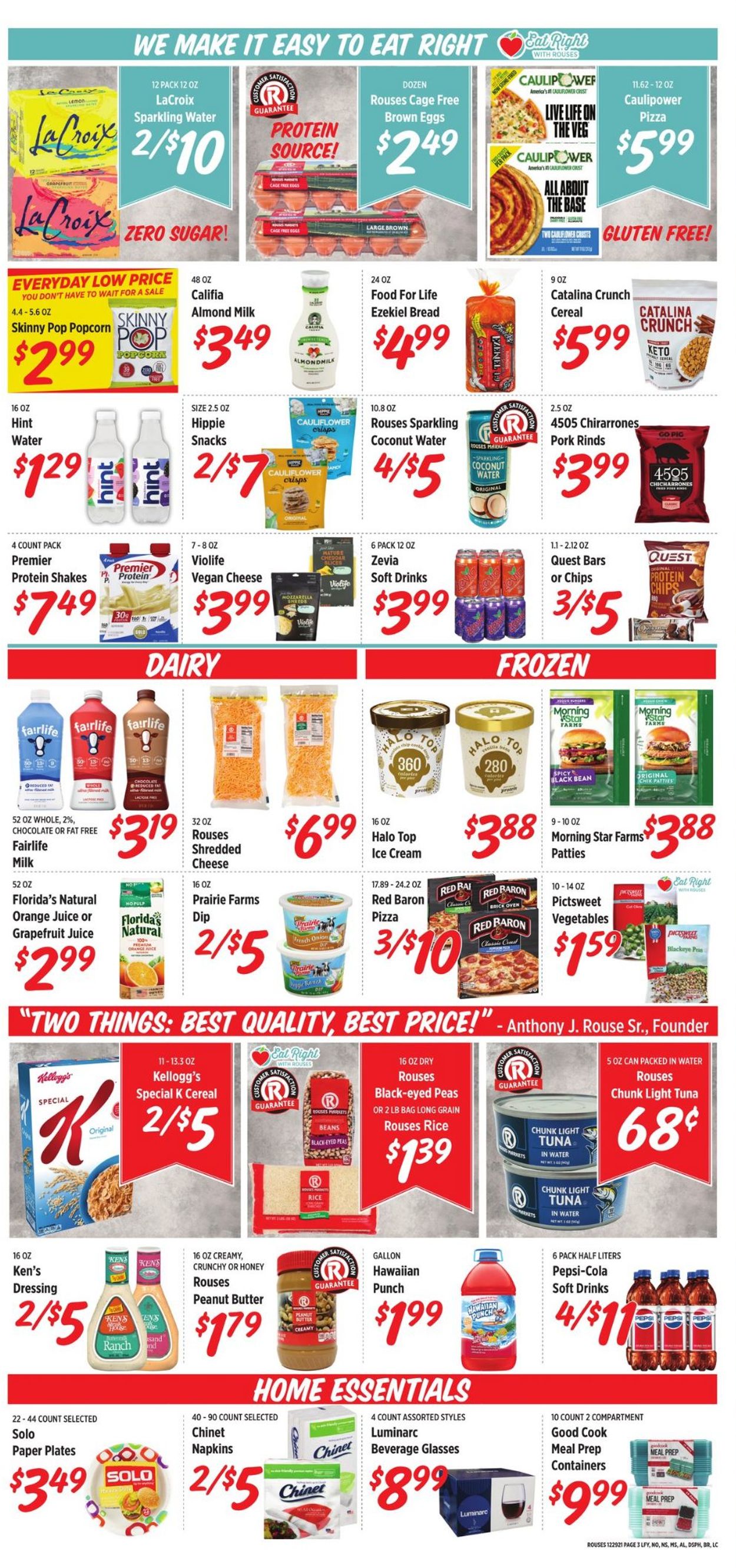 Rouses Weekly Ad Circular - valid 12/29-01/05/2022 (Page 5)