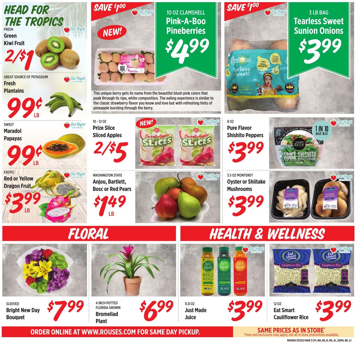 Rouses Weekly Ad Circular - valid 01/12-01/19/2022 (Page 3)