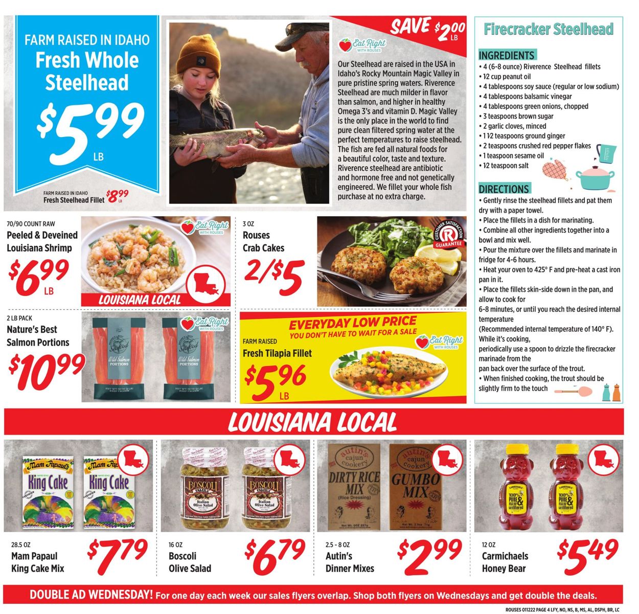Rouses Weekly Ad Circular - valid 01/12-01/19/2022 (Page 4)