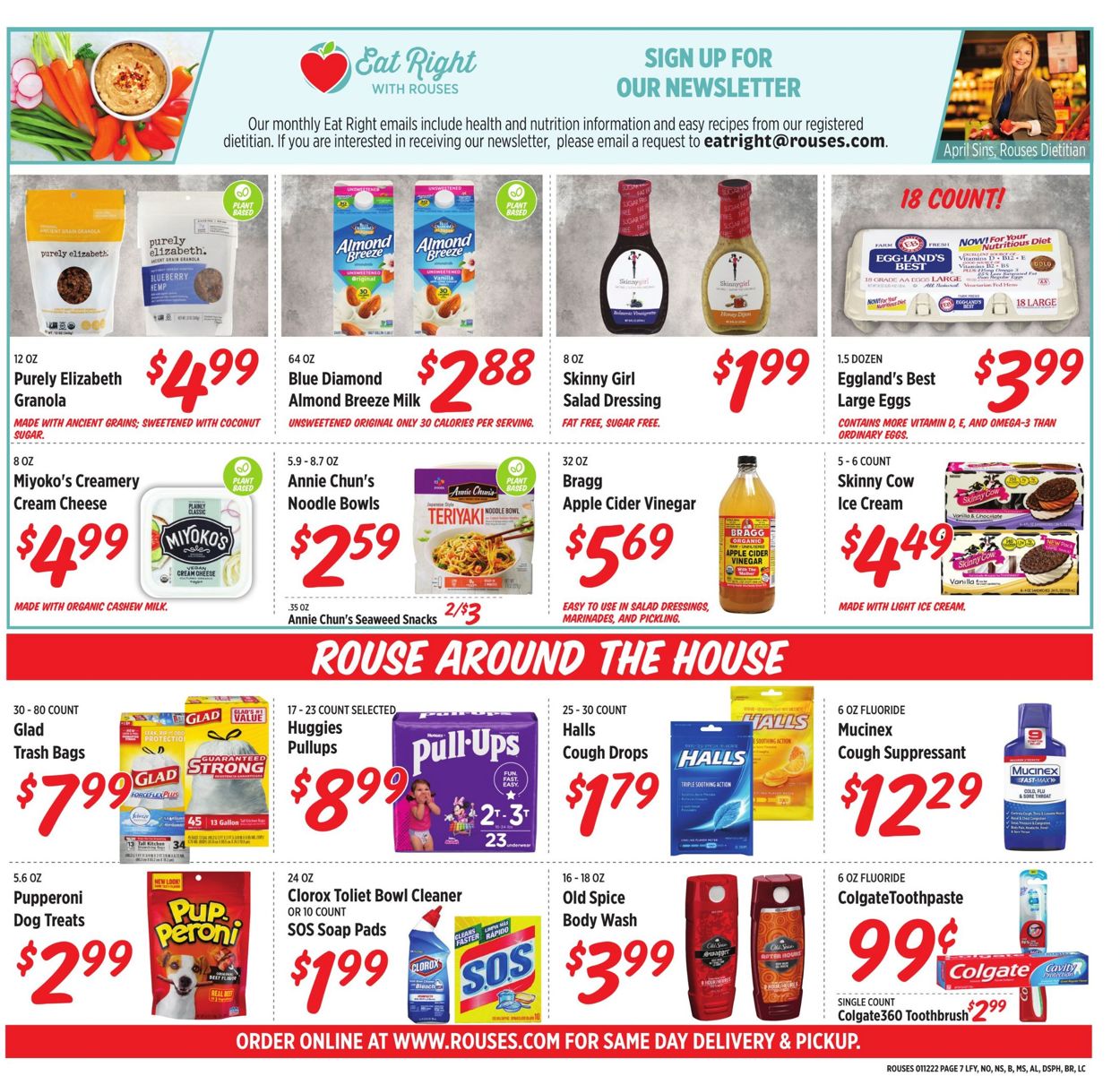 Rouses Weekly Ad Circular - valid 01/12-01/19/2022 (Page 7)