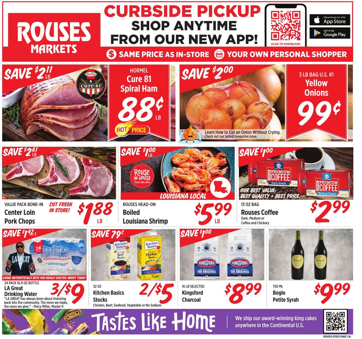 Rouses Weekly Ad Circular - valid 01/19-01/26/2022