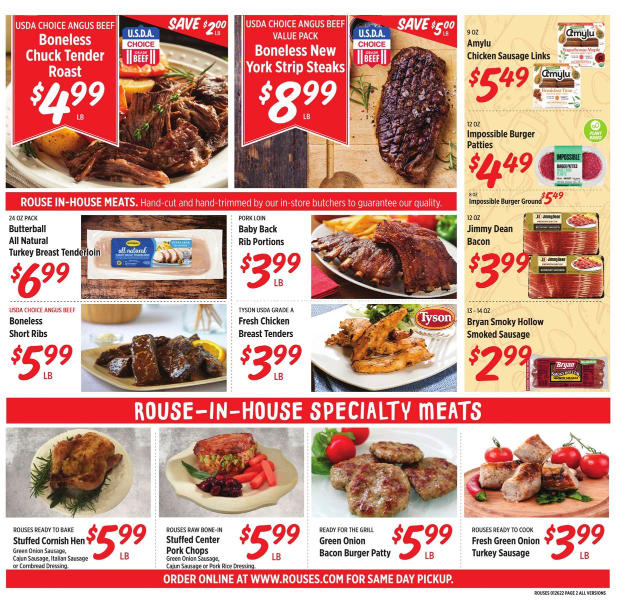 Rouses Weekly Ad Circular - valid 01/26-02/02/2022 (Page 2)