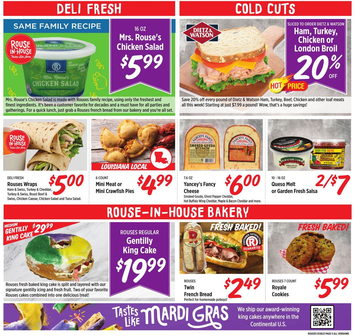 Rouses Weekly Ad Circular - valid 01/26-02/02/2022 (Page 5)