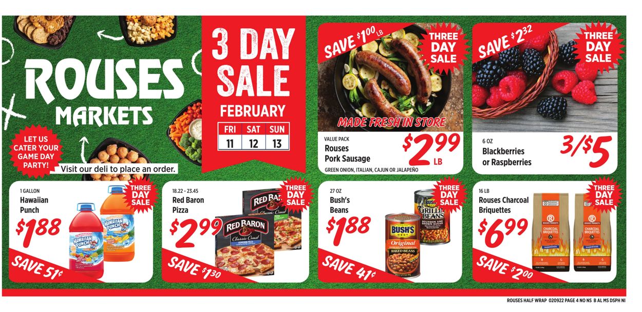 Rouses Weekly Ad Circular - valid 02/09-02/16/2022 (Page 2)