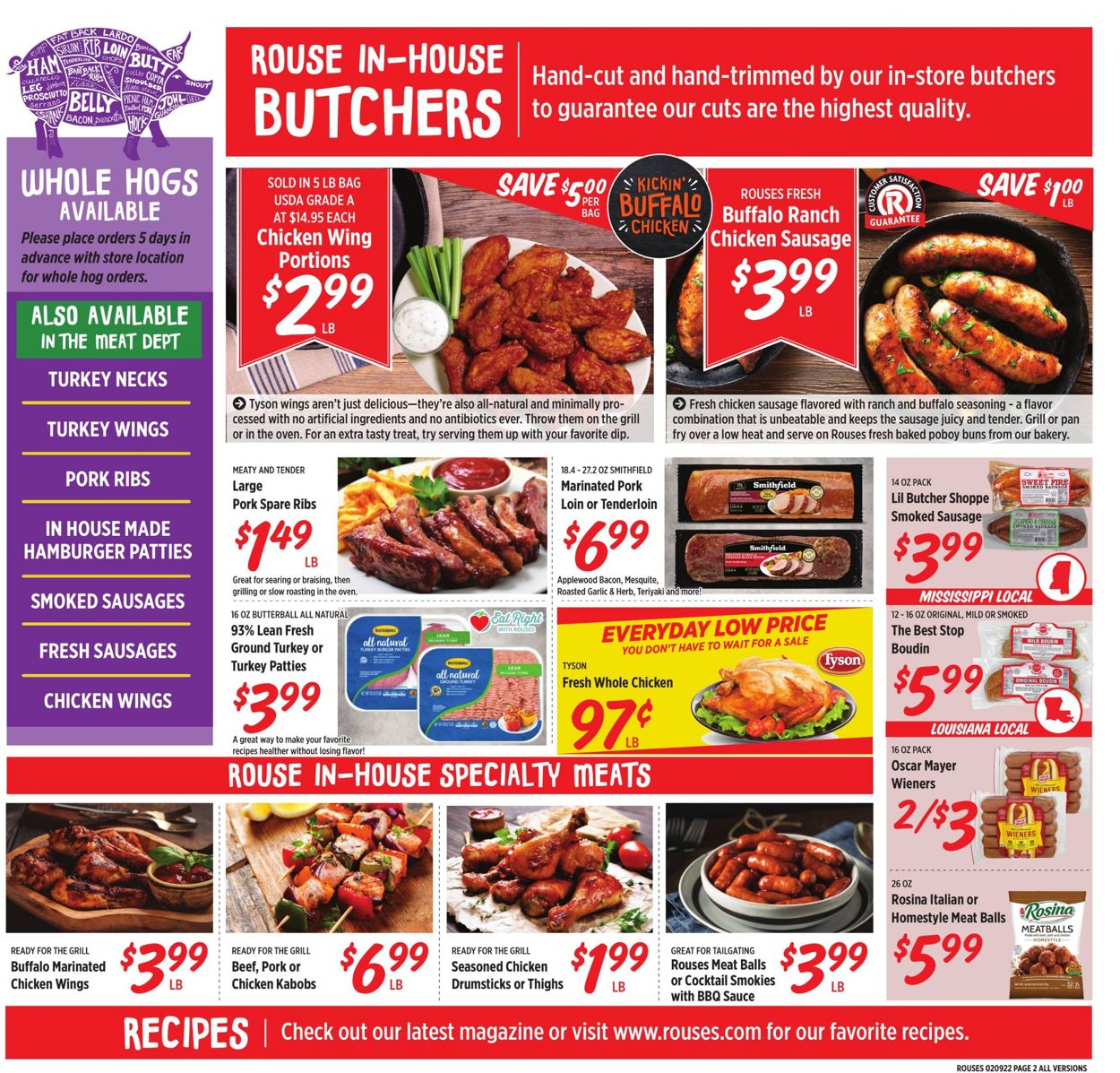 Rouses Weekly Ad Circular - valid 02/09-02/16/2022 (Page 4)