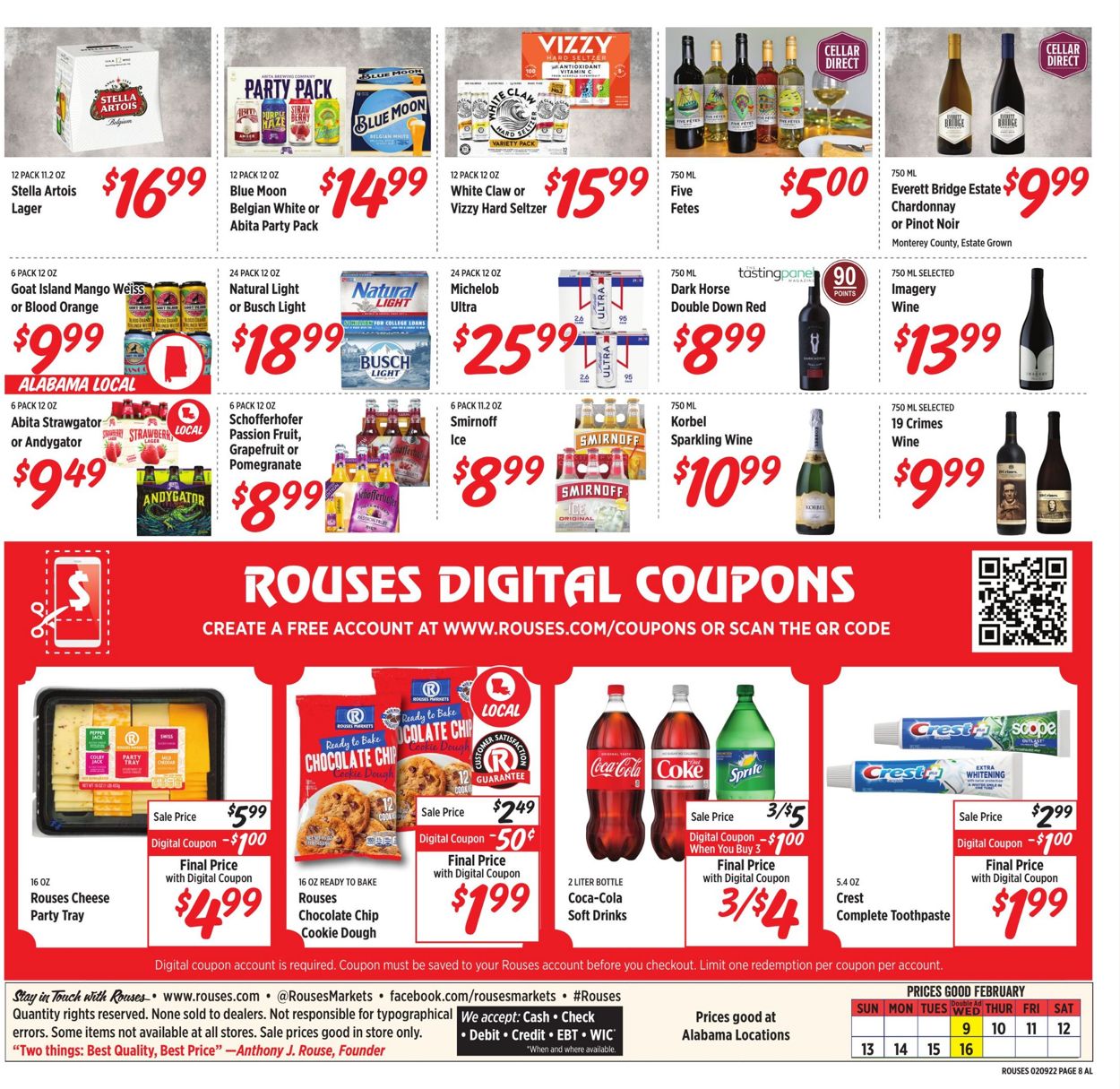 Rouses Weekly Ad Circular - valid 02/09-02/16/2022 (Page 13)