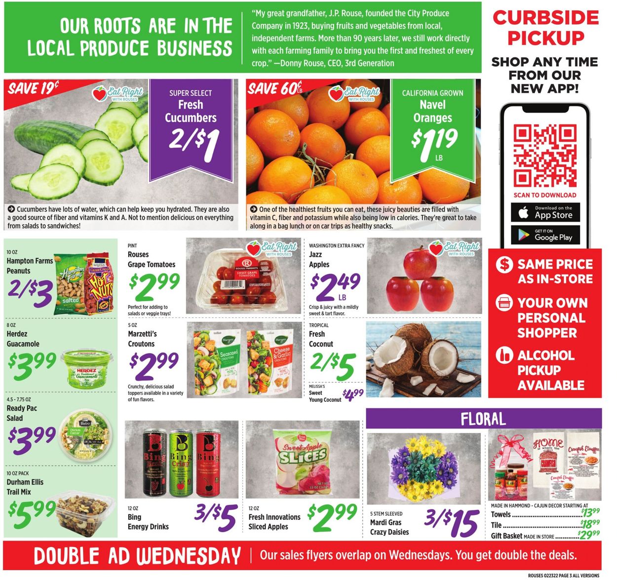 Rouses Weekly Ad Circular - valid 02/23-03/02/2022 (Page 3)