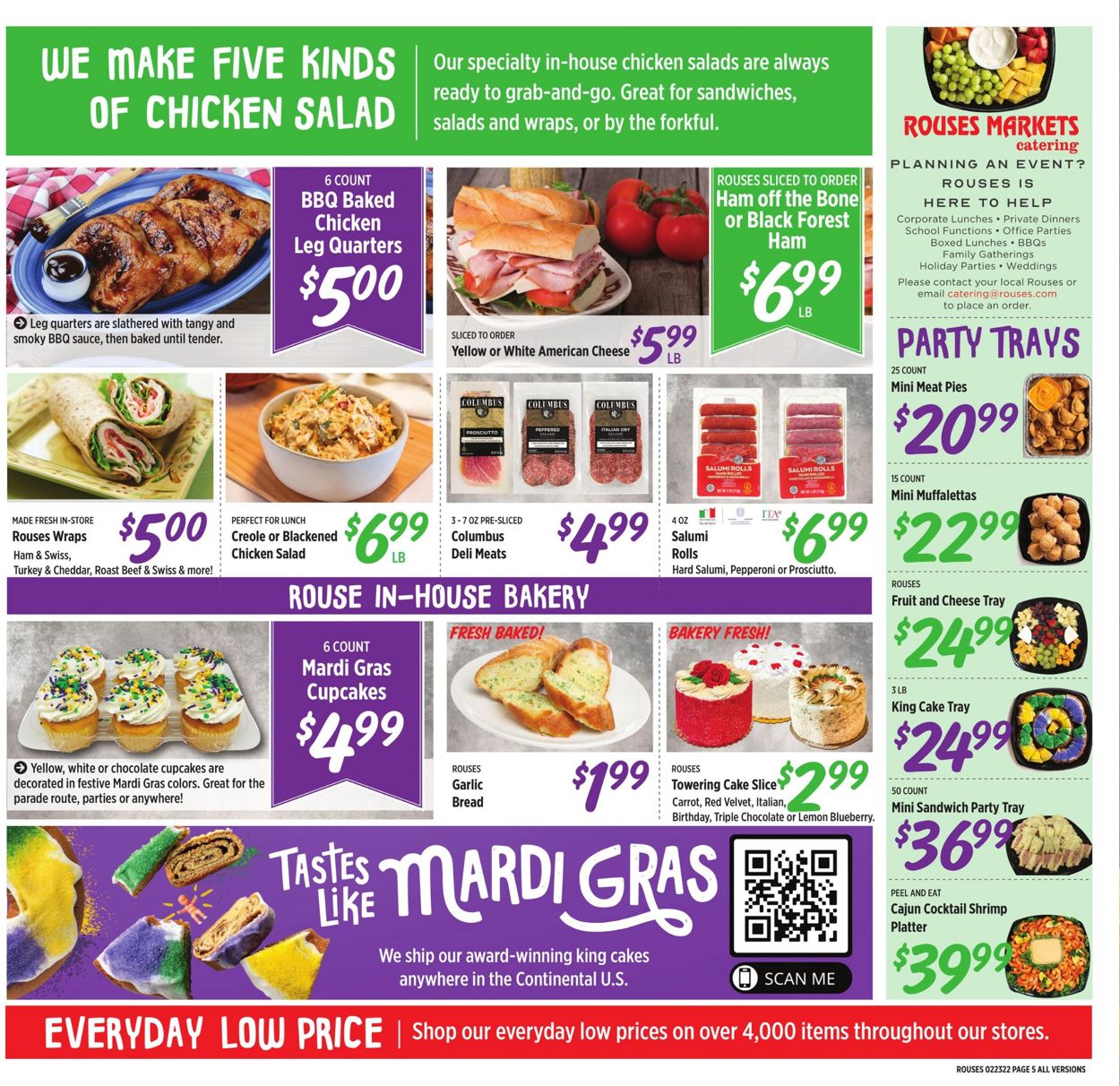 Rouses Weekly Ad Circular - valid 02/23-03/02/2022 (Page 5)