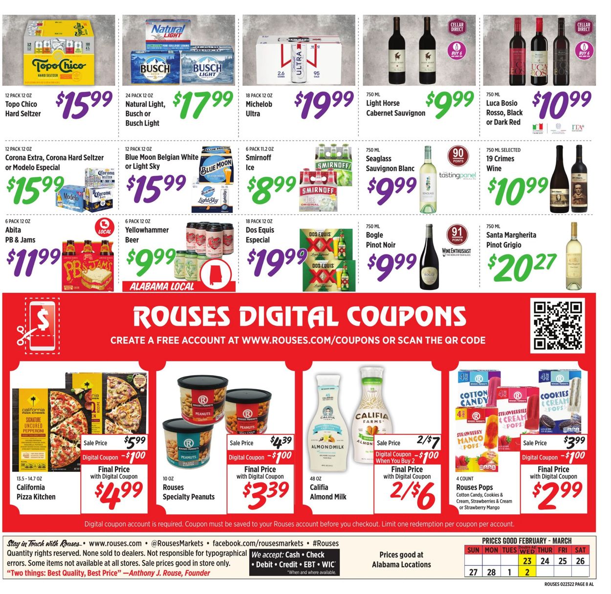 Rouses Weekly Ad Circular - valid 02/23-03/02/2022 (Page 9)