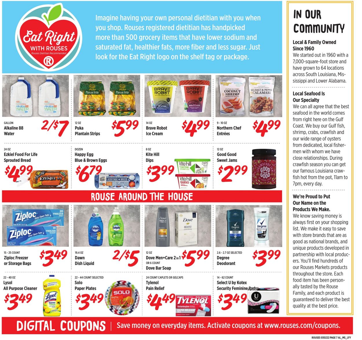 Rouses Weekly Ad Circular - valid 03/02-03/09/2022 (Page 11)