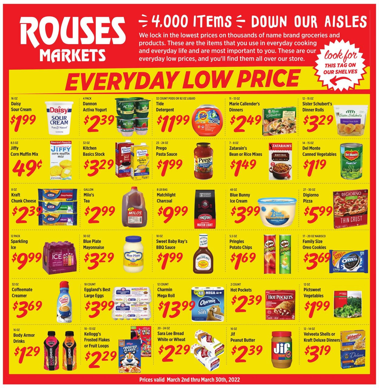 Rouses Weekly Ad Circular - valid 03/02-03/09/2022 (Page 13)