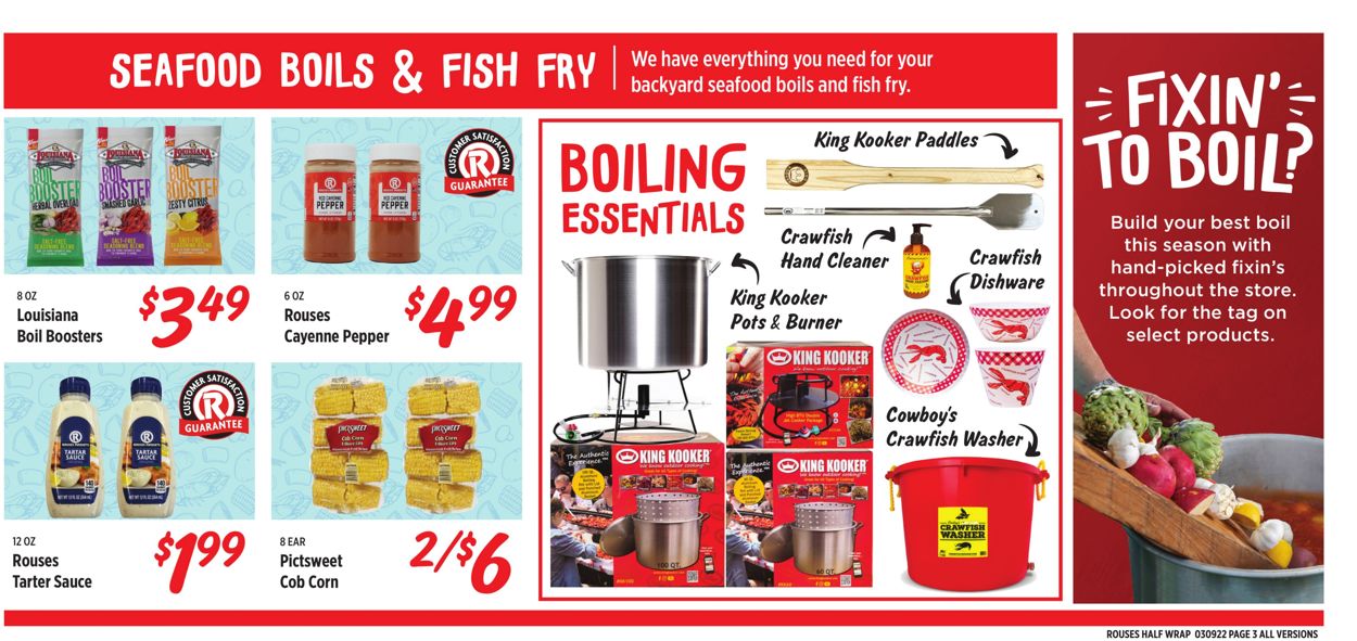 Rouses Weekly Ad Circular - valid 03/09-03/16/2022 (Page 3)