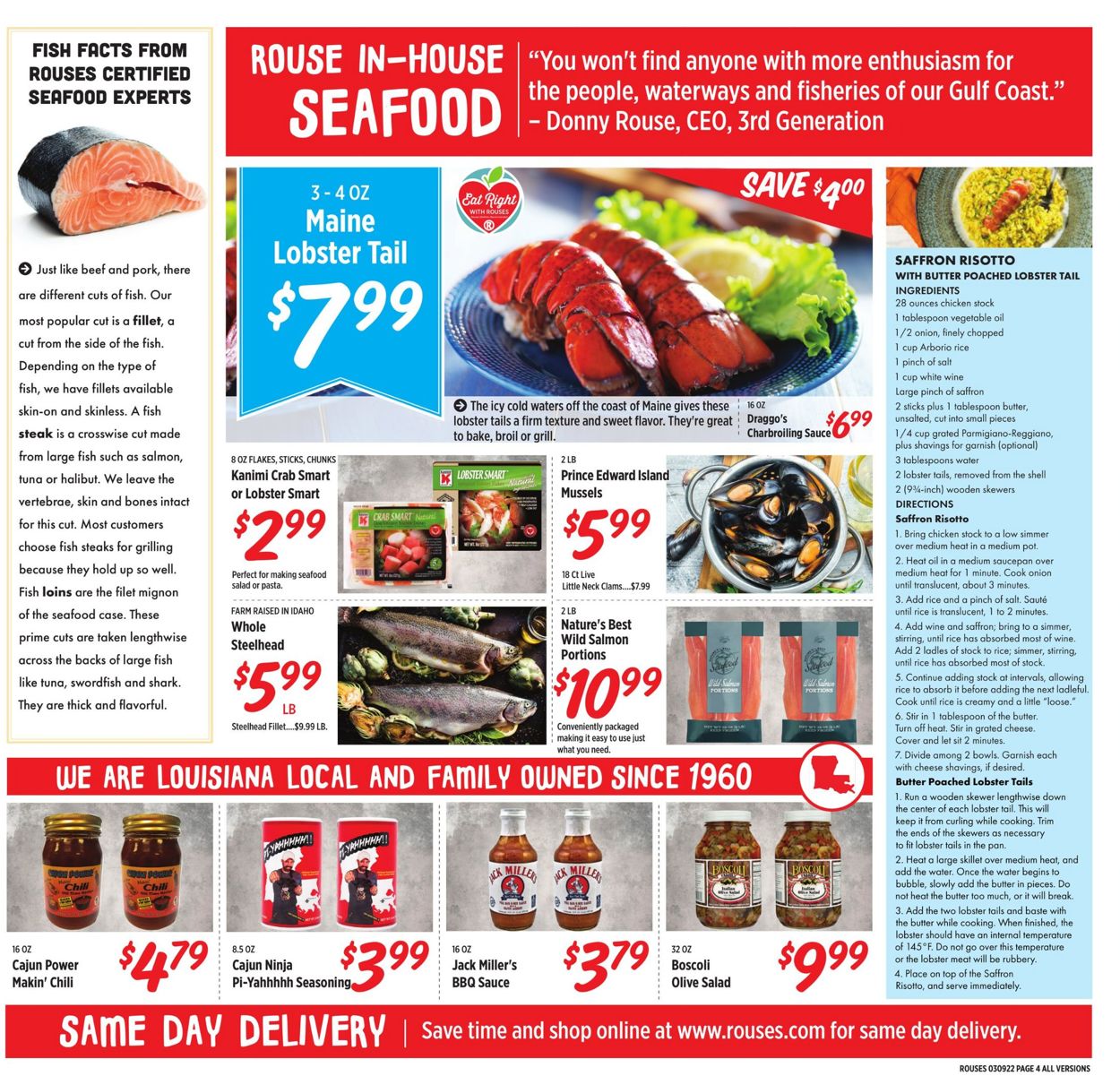 Rouses Weekly Ad Circular - valid 03/09-03/16/2022 (Page 8)