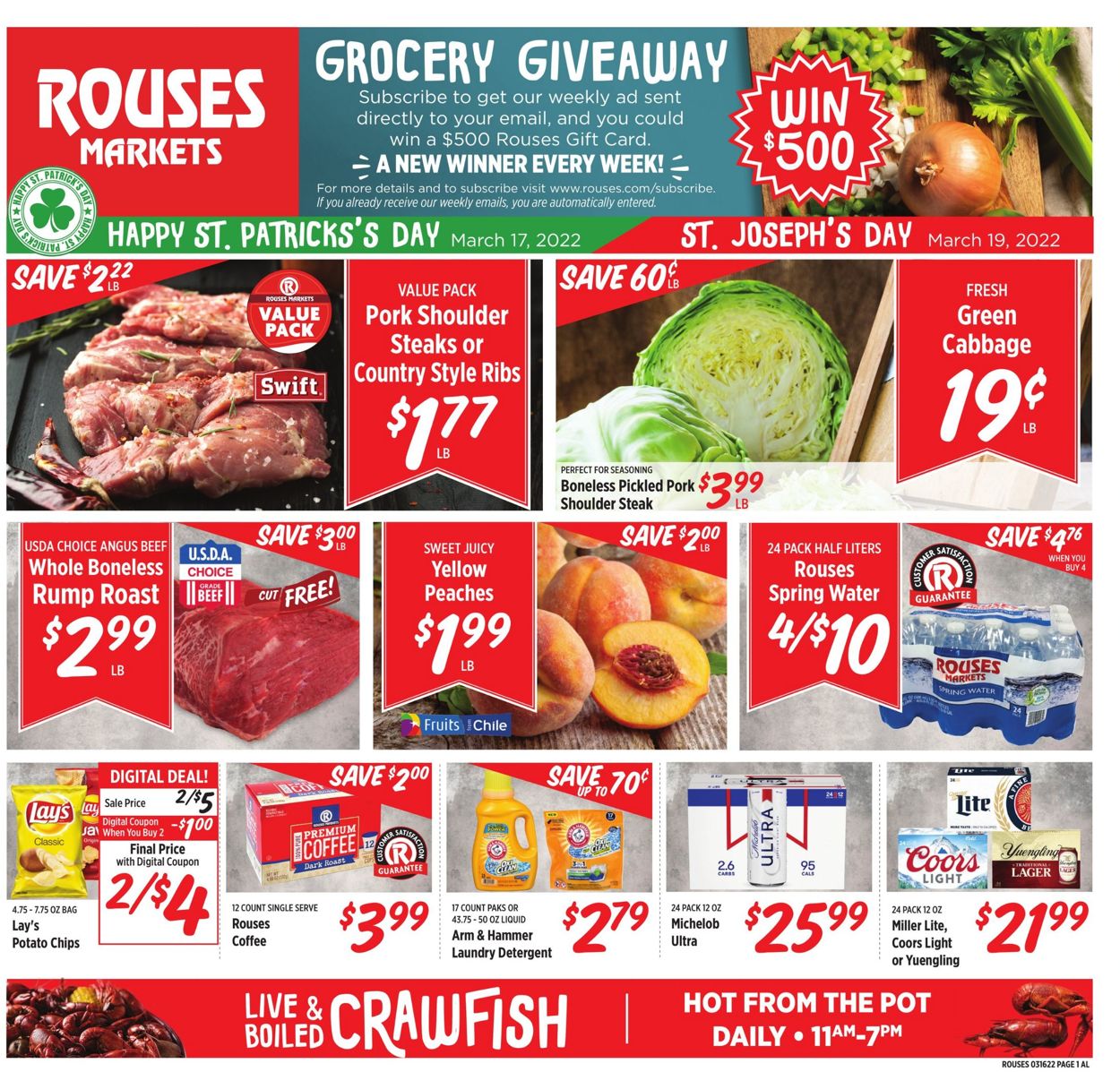 Rouses Weekly Ad Circular - valid 03/16-03/23/2022 (Page 5)