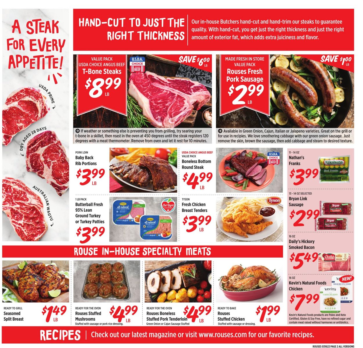 Rouses Weekly Ad Circular - valid 03/16-03/23/2022 (Page 6)