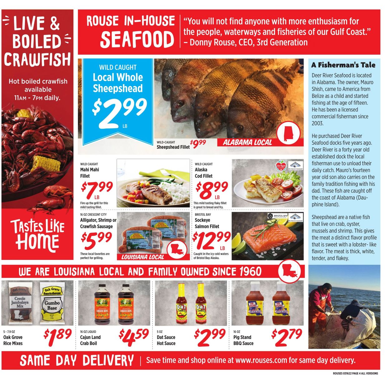 Rouses Weekly Ad Circular - valid 03/16-03/23/2022 (Page 8)