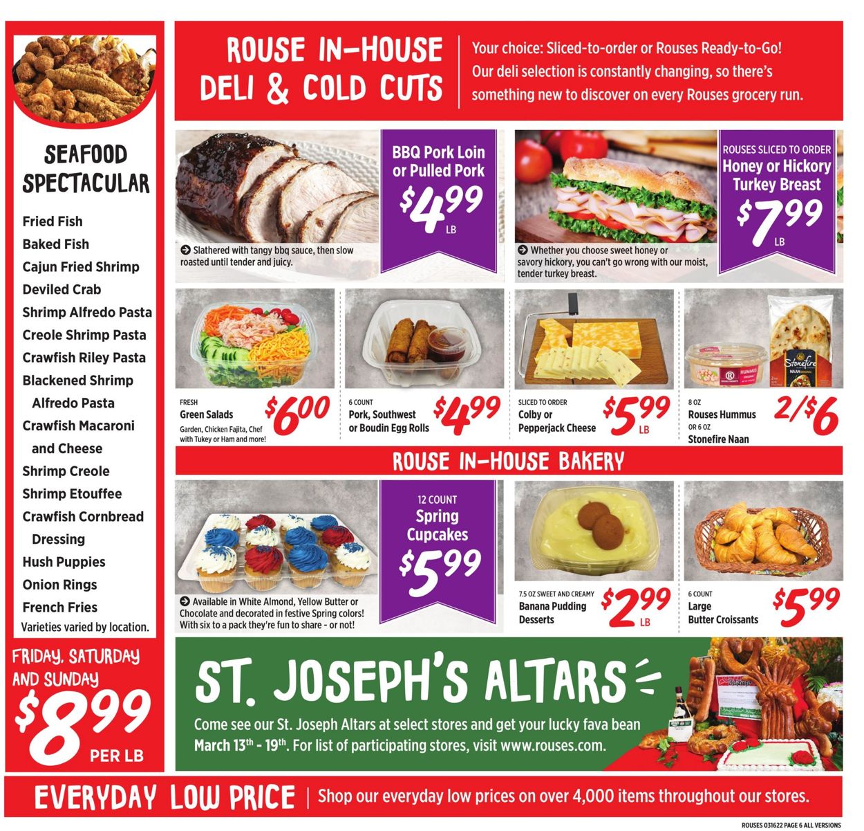 Rouses Weekly Ad Circular - valid 03/16-03/23/2022 (Page 10)