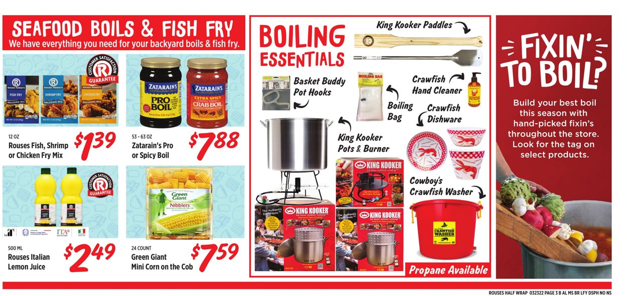 Rouses Weekly Ad Circular - valid 03/23-03/30/2022 (Page 3)