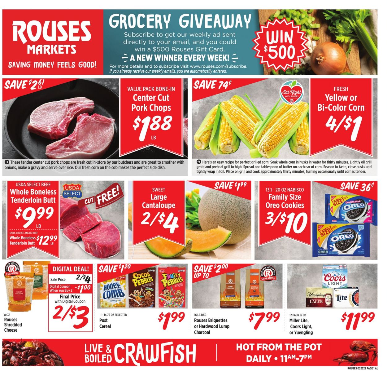 Rouses Weekly Ad Circular - valid 03/23-03/30/2022 (Page 5)