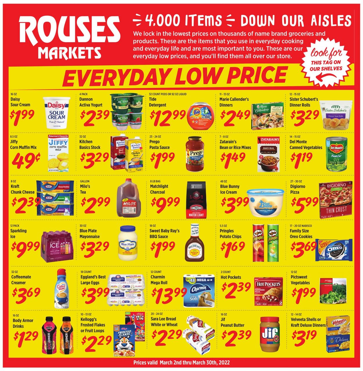 Rouses Weekly Ad Circular - valid 03/23-03/30/2022 (Page 13)
