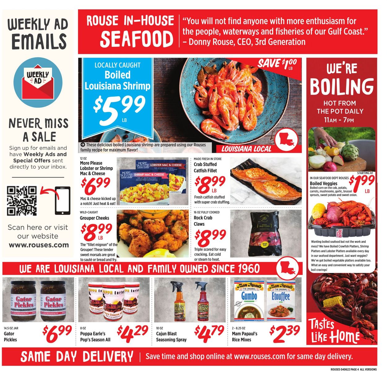 Rouses Weekly Ad Circular - valid 04/06-04/13/2022 (Page 8)