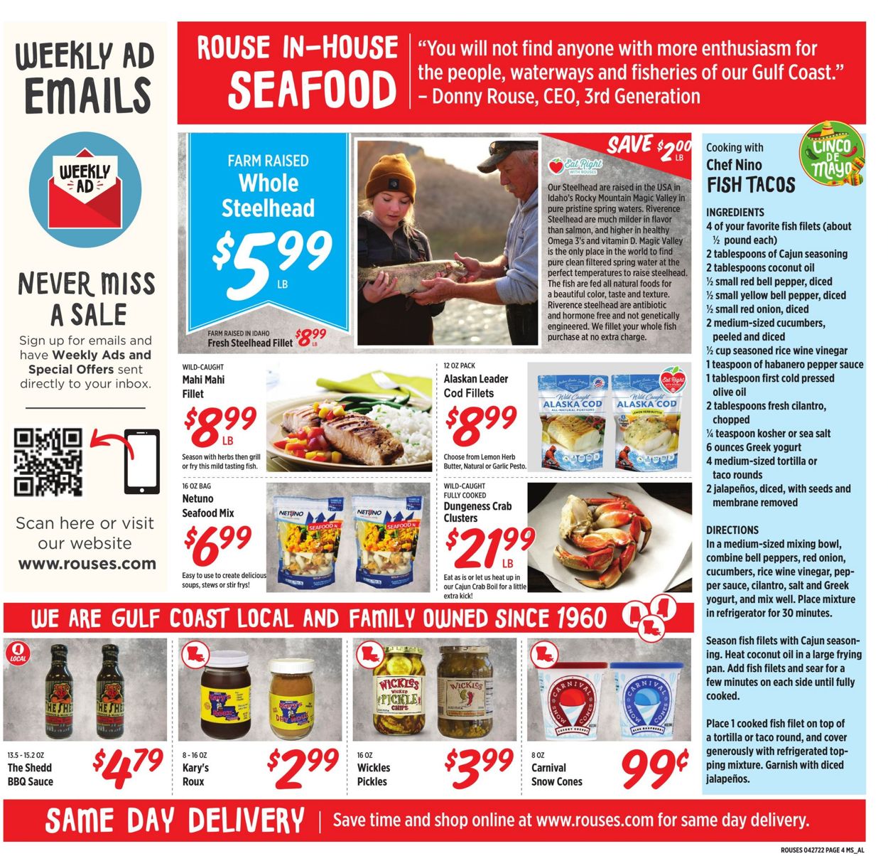 Rouses Weekly Ad Circular - valid 04/27-05/04/2022 (Page 4)