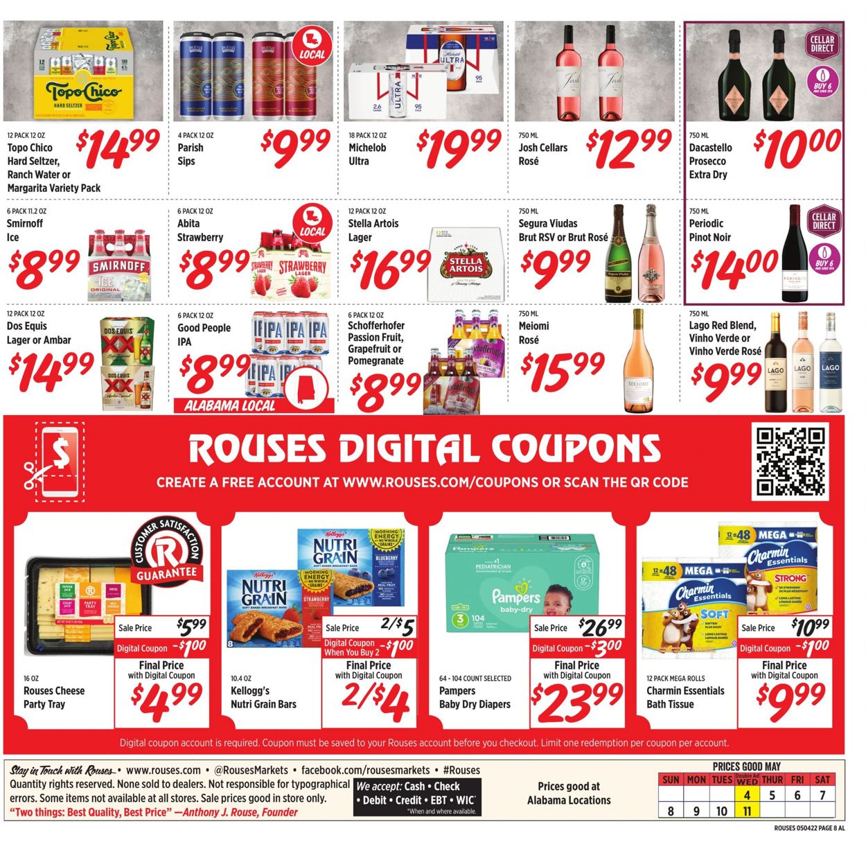 Rouses Weekly Ad Circular - valid 05/04-05/11/2022 (Page 12)