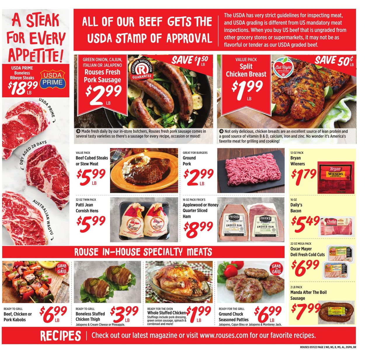 Rouses Weekly Ad Circular - valid 05/11-05/18/2022 (Page 6)