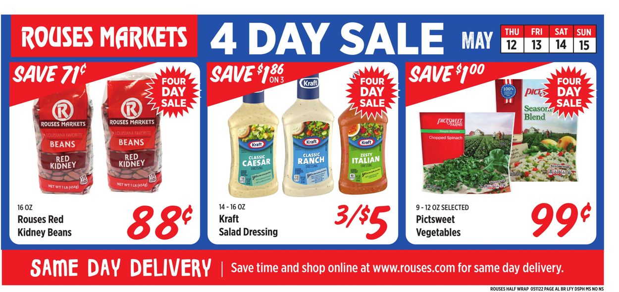 Rouses Weekly Ad Circular - valid 05/12-05/15/2022 (Page 3)