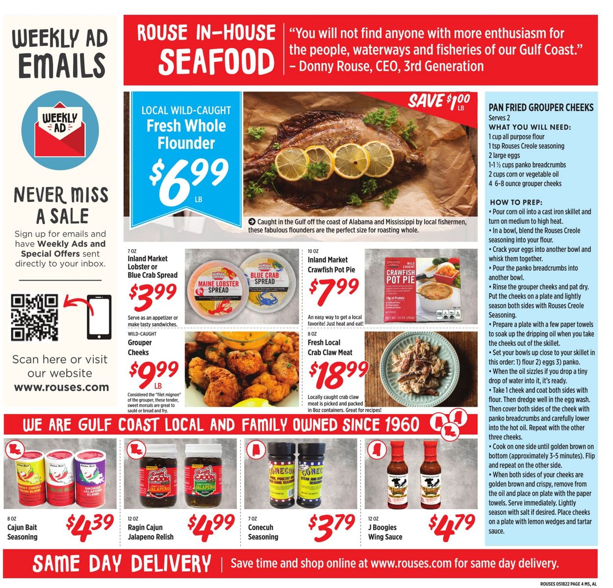 Rouses Weekly Ad Circular - valid 05/18-05/25/2022 (Page 4)