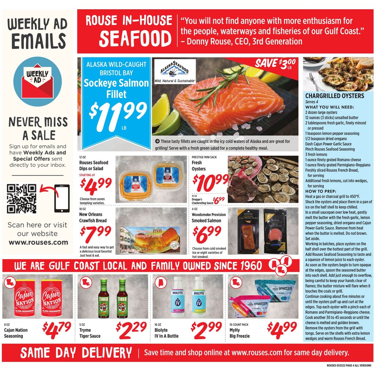 Rouses Weekly Ad Circular - valid 05/25-06/01/2022 (Page 4)