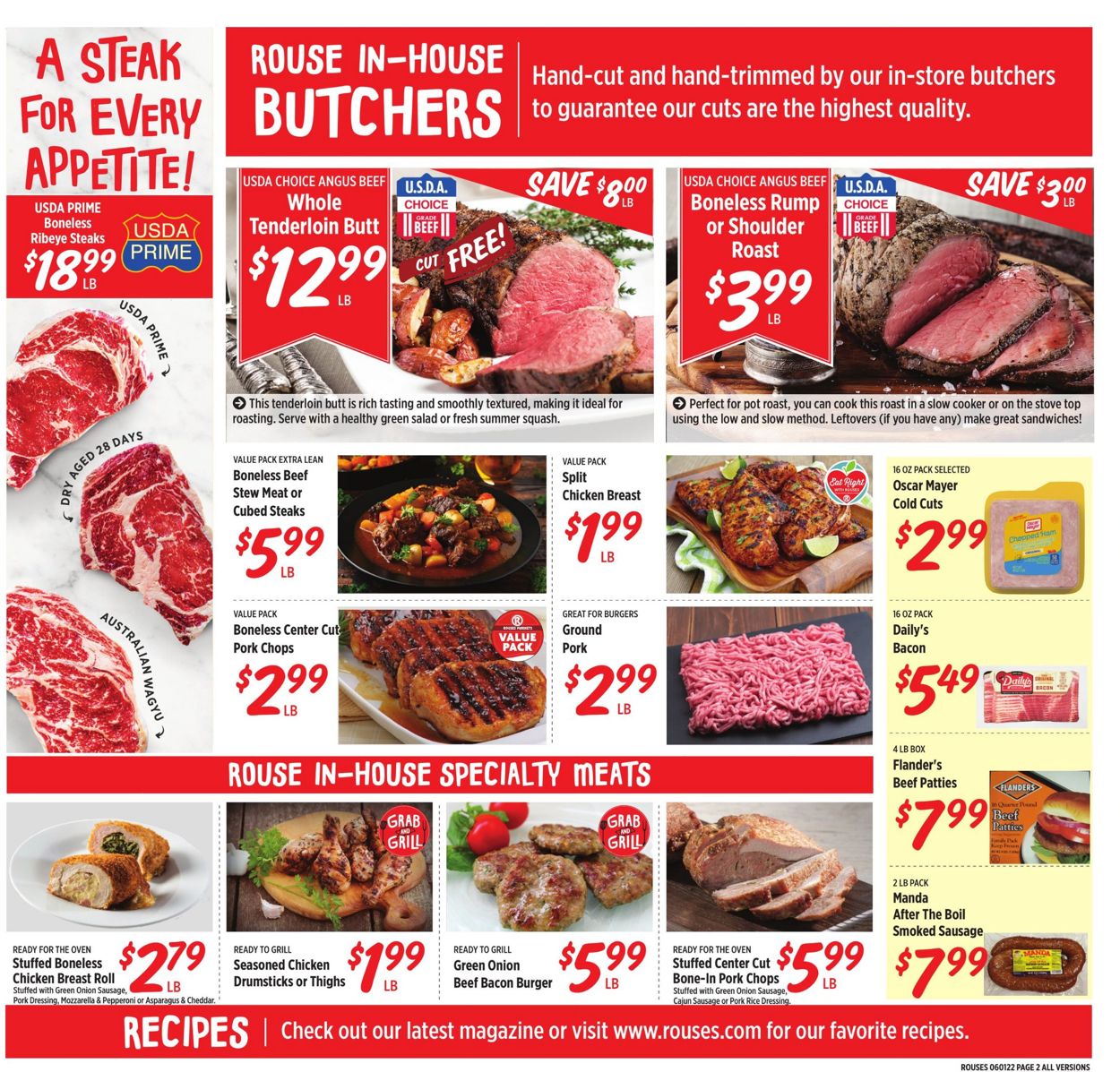 Rouses Weekly Ad Circular - valid 06/01-06/08/2022 (Page 2)